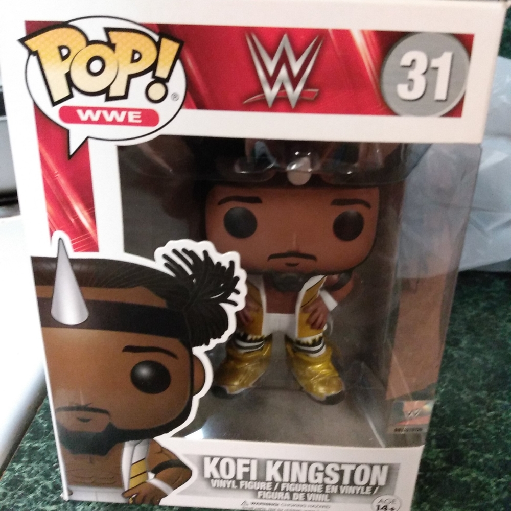 Kofi Kingston WWE Funko Pop! #31 New Day NEW